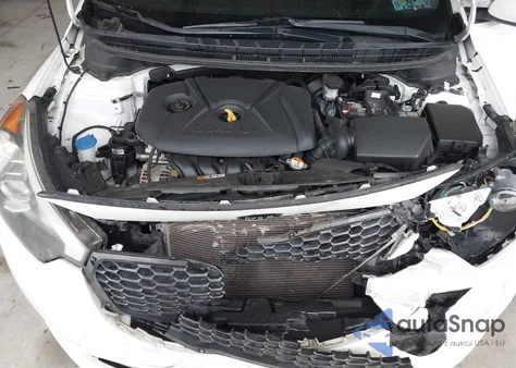 2016 Kia Forte Lx из США, поврежденный, VIN KNAFK4A62G5457918